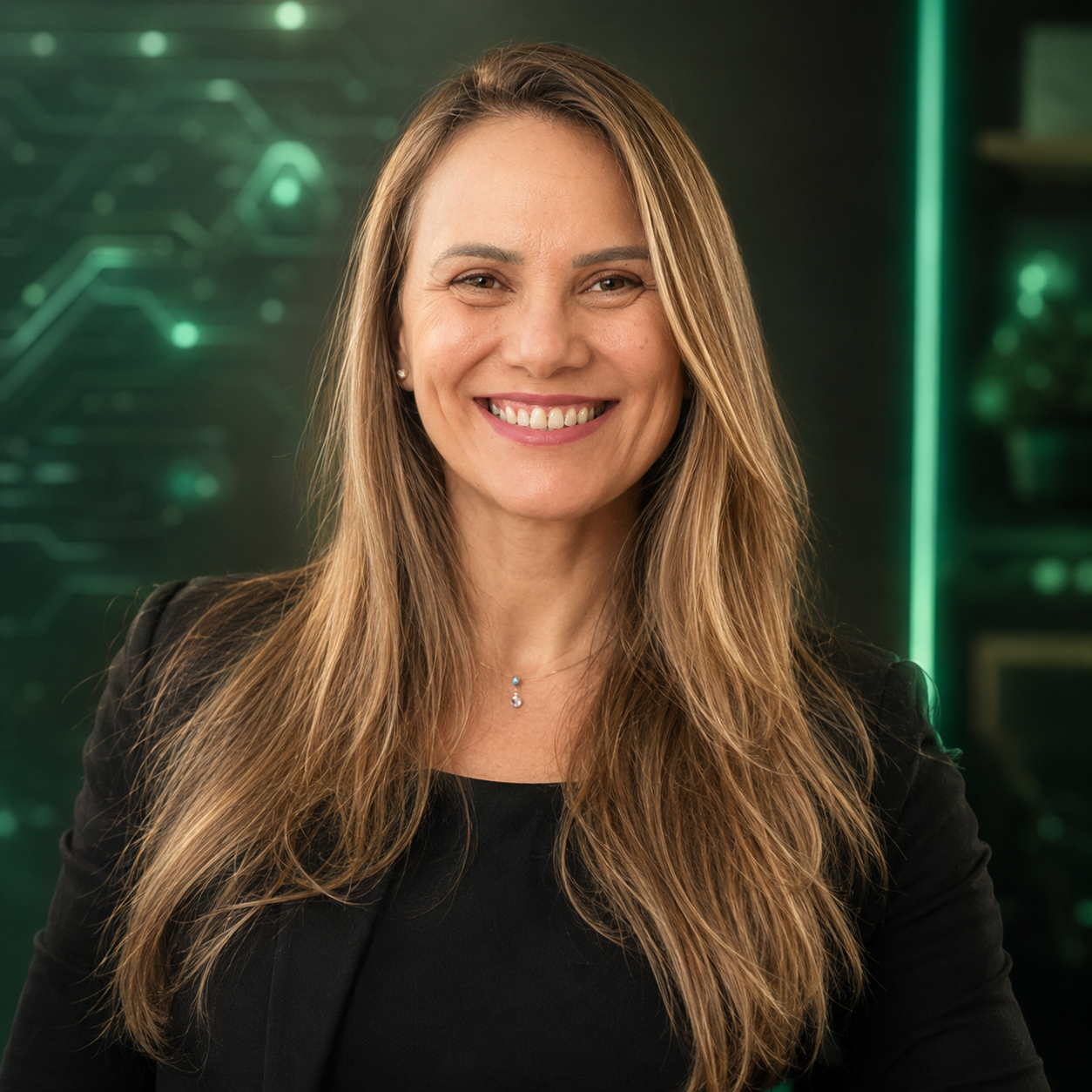 Nilvânia Amorim, especialista em IA aplicada a negócios
